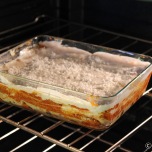Lasagna | Cover with Bechamel and place in the oven